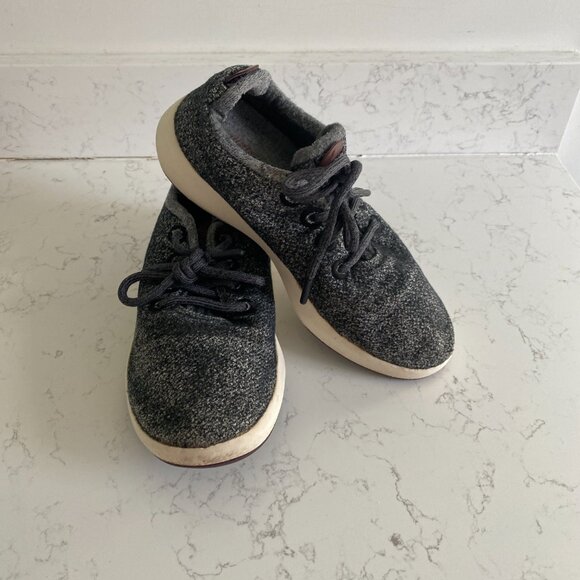 Allbirds Women’s Wool Runner Mizzles Gray Sneakers Size 9 1119 NV1 Merino Wool - Picture 5 of 14